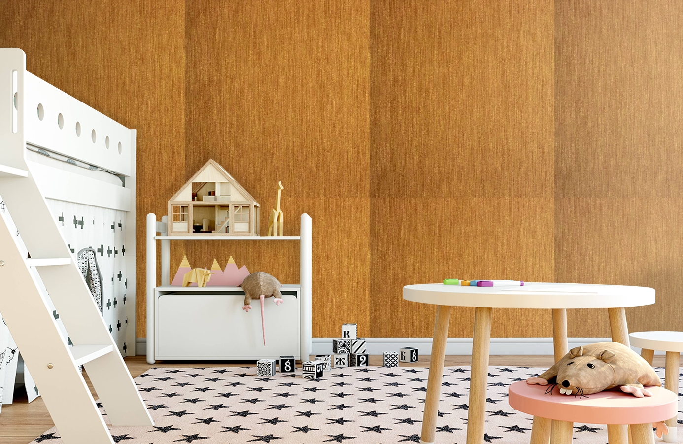 Обои Como Sunset-131 фото в интерьере детская