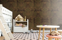 Обои Milano Bronze-81 фото в интерьере детская превью