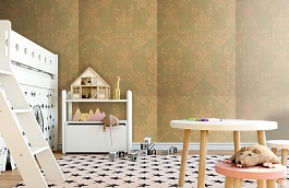 Обои Milano Olive-221 фото в интерьере детская превью