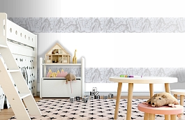 Обои macro-013 flower gypsum фото в интерьере детская превью