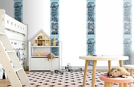 Обои SL15 5042 250*60 фото в интерьере детская превью
