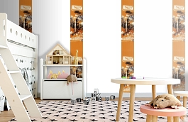 Обои SL15 5052 250*60 фото в интерьере детская превью