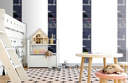 Обои SL15 5053 250*60 фото в интерьере детская превью