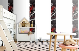 Обои SL15 5055 250*60 фото в интерьере детская превью