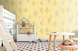 Обои Als7 005 фото в интерьере детская превью