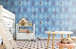 Обои Als7 021 фото в интерьере детская превью