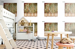 Обои DC 004 Illusion фото в интерьере детская превью