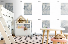 Обои DC 005 Illusion фото в интерьере детская превью