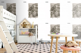 Обои DC 016 Illusion фото в интерьере детская превью