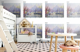 Обои DC 017 Illusion фото в интерьере детская превью