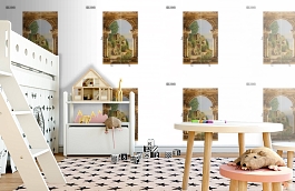 Обои DC 018 Illusion фото в интерьере детская превью