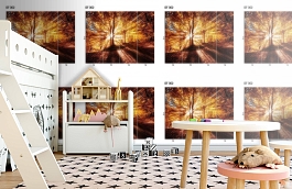 Обои DF 002 Illusion фото в интерьере детская превью