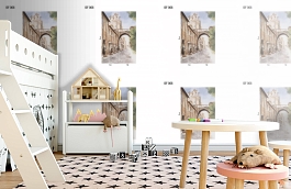 Обои DF 006 Illusion фото в интерьере детская превью