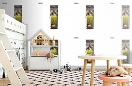 Обои DF 008 Illusion фото в интерьере детская превью