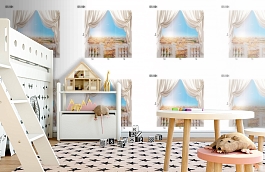 Обои DS 001 Illusion фото в интерьере детская превью