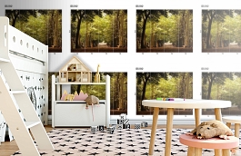 Обои DS 012 Illusion фото в интерьере детская превью