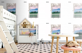 Обои DS 013 Illusion фото в интерьере детская превью