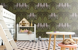 Обои Ins1 005 фото в интерьере детская превью