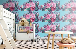 Обои V9018 фото в интерьере детская превью