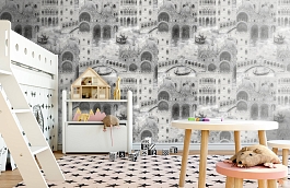 Обои 1011 фото в интерьере детская превью