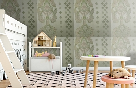 Обои 4910 V1 фото в интерьере детская превью