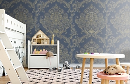 Обои 500-85 фото в интерьере детская превью