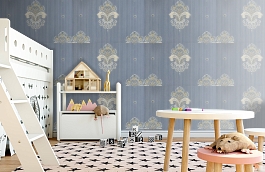 Обои M9377-8008 фото в интерьере детская превью