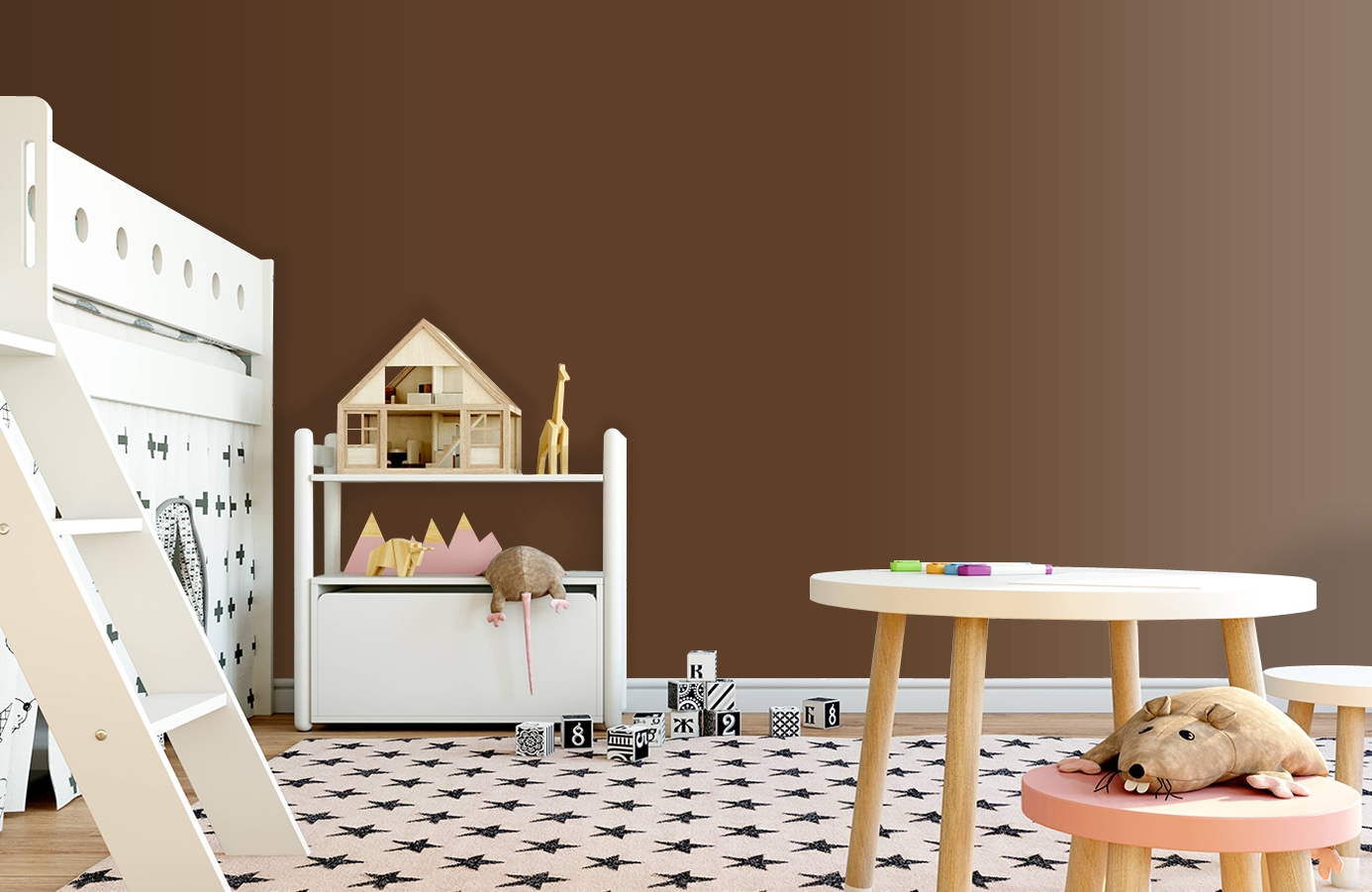 Обои AM7 009/4 фото в интерьере детская