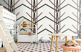 Обои 55081 фото в интерьере детская превью