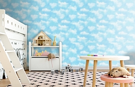 Обои 45-187-01 фото в интерьере детская превью