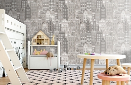 Обои 1618-2 фото в интерьере детская превью