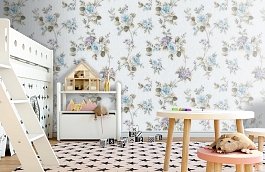 Обои 2610-4 фото в интерьере детская превью