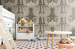 Обои 2622-2 фото в интерьере детская превью