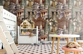 Обои 4705-3 фото в интерьере детская превью