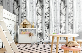 Обои 54198-1 фото в интерьере детская превью