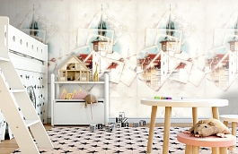 Обои 54202-1 фото в интерьере детская превью