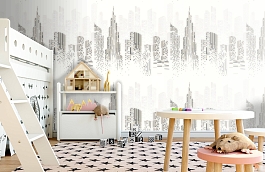 Обои 54210-1 фото в интерьере детская превью