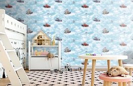 Обои 54276-1 фото в интерьере детская превью