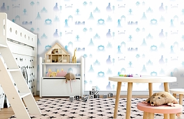 Обои 54278-2 фото в интерьере детская превью