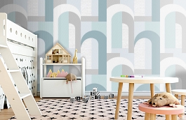 Обои 54318-4 фото в интерьере детская превью