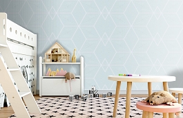 Обои 54344-3 фото в интерьере детская превью