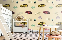 Обои 8909-1 фото в интерьере детская превью