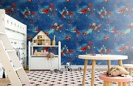 Обои 8914-1 фото в интерьере детская превью