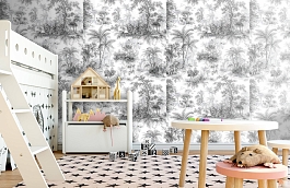 Обои 9909-1 фото в интерьере детская превью