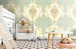 Обои RJC4007-4 фото в интерьере детская превью
