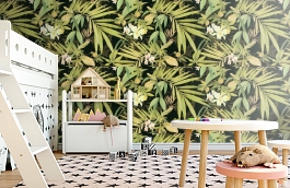 Обои 34379-3 фото в интерьере детская превью