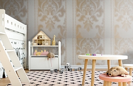 Обои 45 TP-R фото в интерьере детская превью