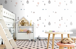 Обои 84241-1 фото в интерьере детская превью