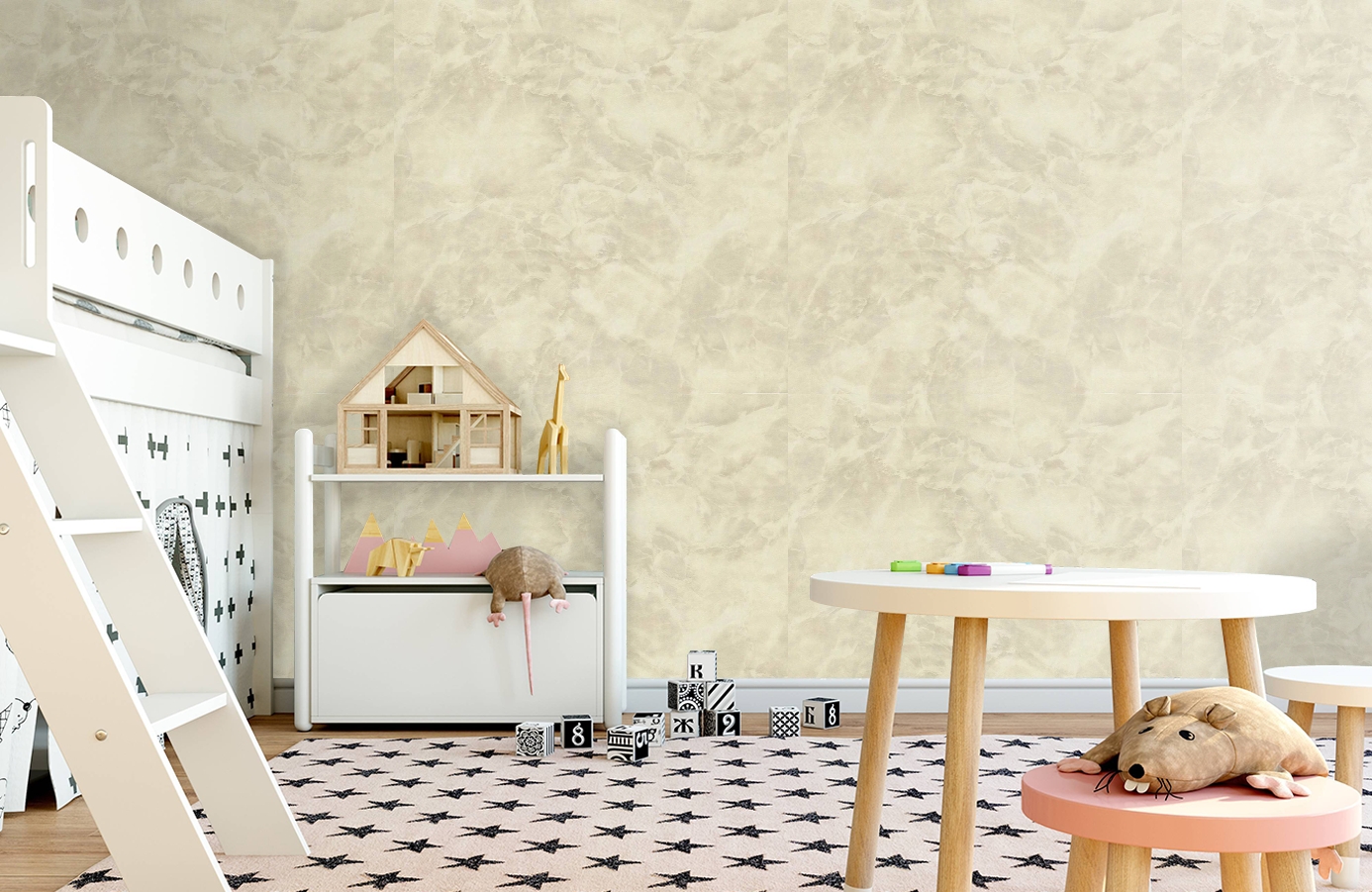 Обои 72861 фото в интерьере детская