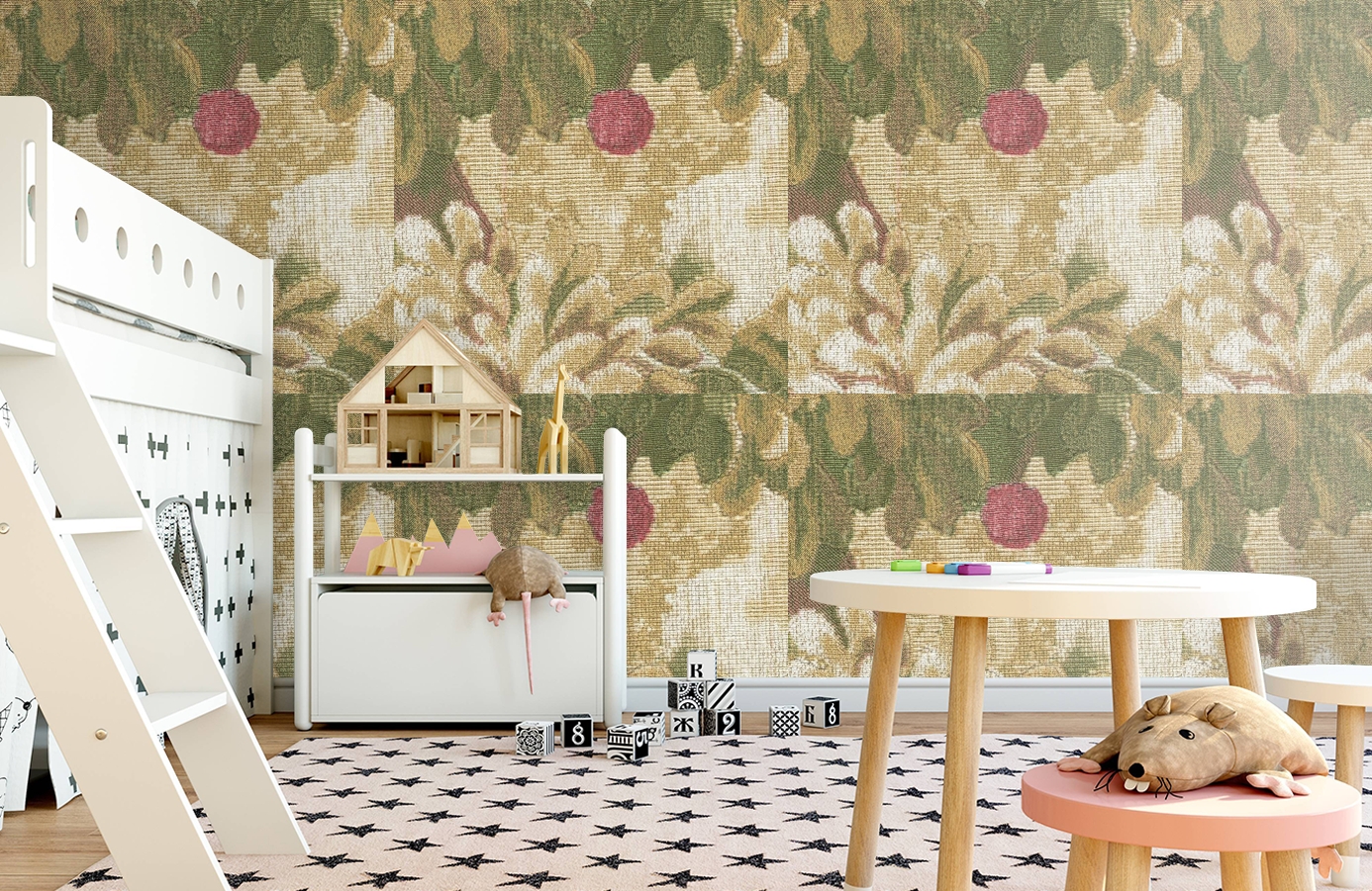Обои 81691 фото в интерьере детская
